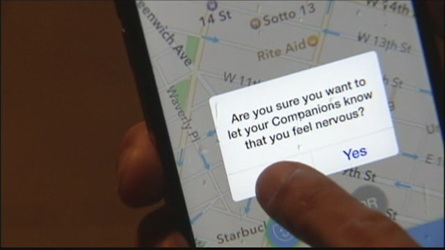 Companion app 'walks' you home