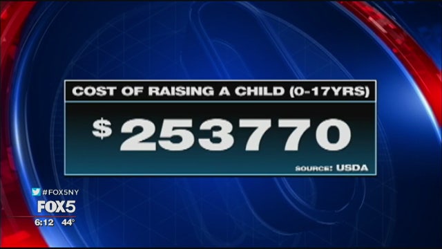 Raising a child costs a lot; tips to save