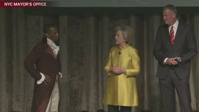 De Blasio, Clinton blasted for off-color joke