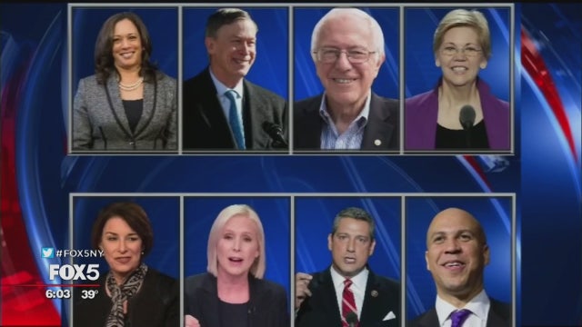 Democrats running for president speak at 'Al Sharpton's primary' in New York