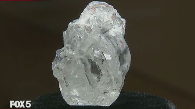Exclusive look at 1,109-carat diamond