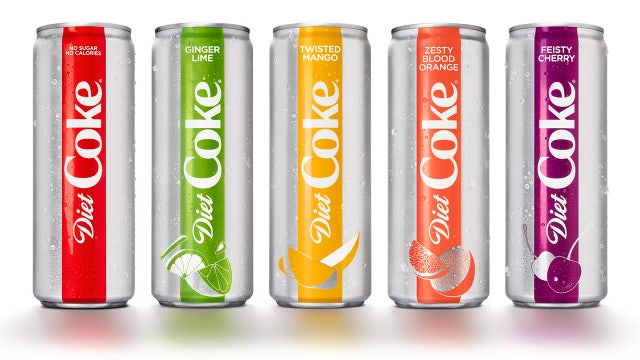 Diet Coke's new flavors, colors target millennials