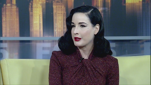 Von Teese explains why she always wears red lipstick