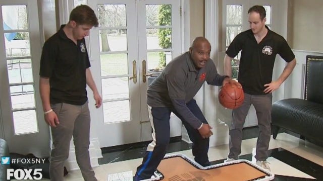 Tim Hardaway endorses new device that lets you dribble a basketball quietly indoors
