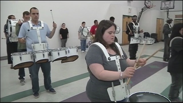 Special-needs drum corps preparing for championship