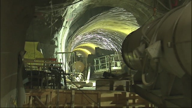 Underground tour of East Side LIRR project