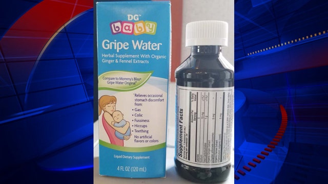 DG Baby Gripe Water recalled