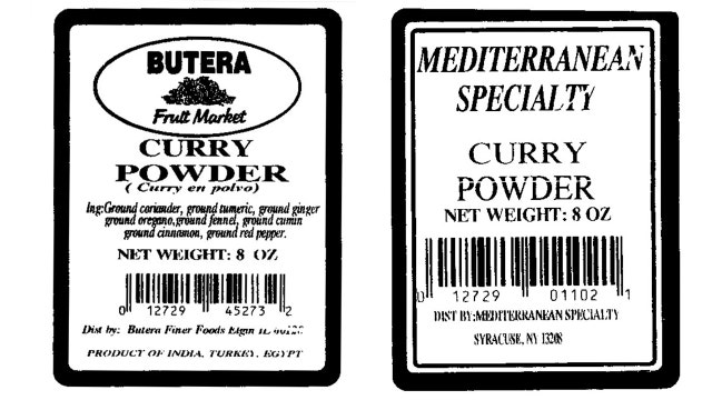 Curry powder recalled due to high lead levels
