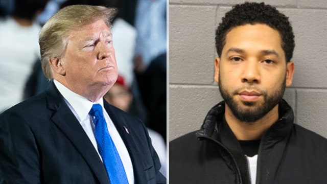 Trump says "Empire" actor Jussie Smollett insulted millions with his 'racist and dangerous comments'