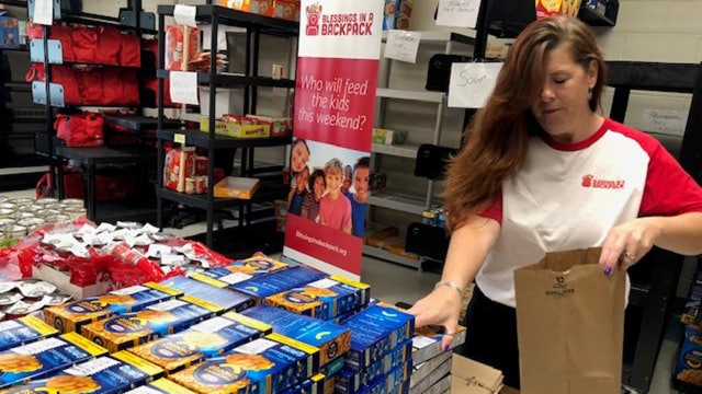 Fighting childhood hunger on Long Island | Blessings in a Backpack