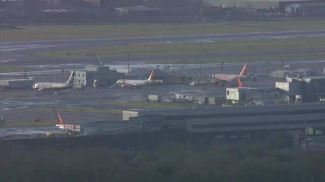 Drones force closure of London's Gatwick Airport