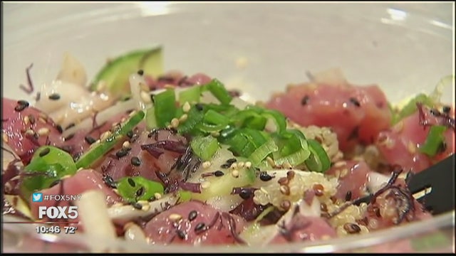 Poke, the food, gaining in popularity in NYC