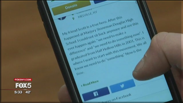 Long Island schools fundraiser in memory of slain Parkland teacher