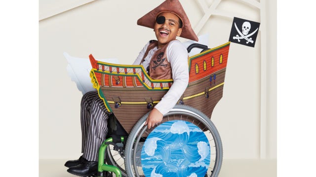 Target debuts adaptive Halloween costumes for children who use wheelchairs