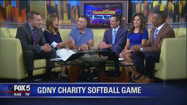 Good Day softball team "defeats" NYPD