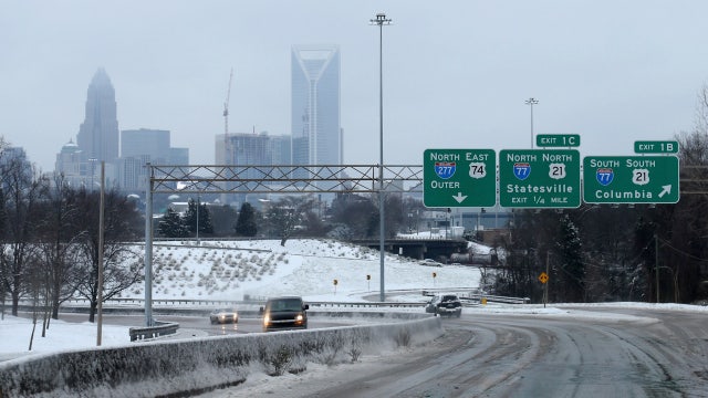 Winter storm slams South with heavy snow, power outages