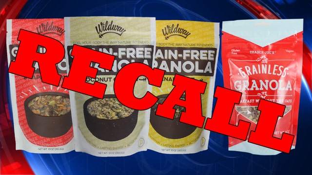 Granola recalled nationwide due to possible listeria contamination