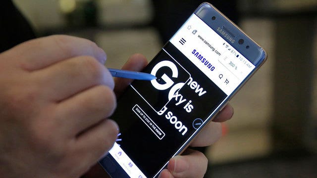 Samsung: Note 7 battery design, manufacturing caused fires
