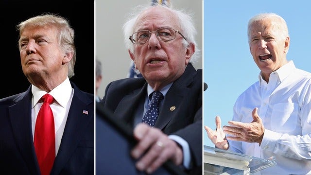 Trump predicts Biden, Sanders will be 2020 Dem 'finalists'