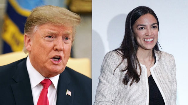 Trump says 'young bartender' AOC has Dems 'shaking': 'They're petrified of her'
