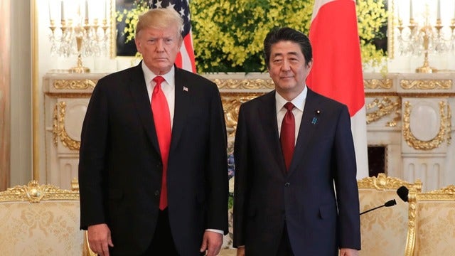 Trump in Japan for four-day state visit