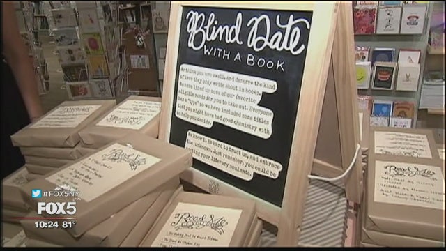 Readers enjoy 'blind dates' with books