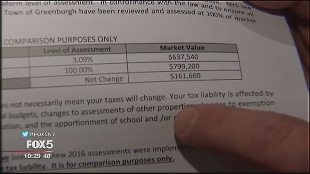 Some NY residents see 50 percent tax increases