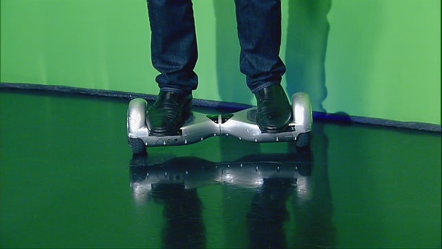 Greg Kelly loves his hoverboard