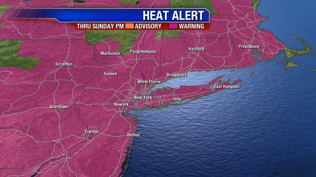 New York Heat Wave: Dangerous heat blankets region