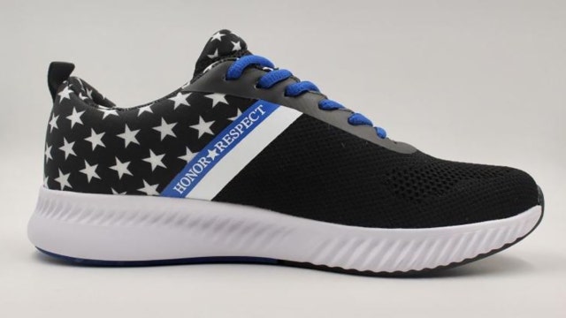 Air Force veteran touts new shoe to honor law enforcement as Nike pulls patriotic flag sneaker