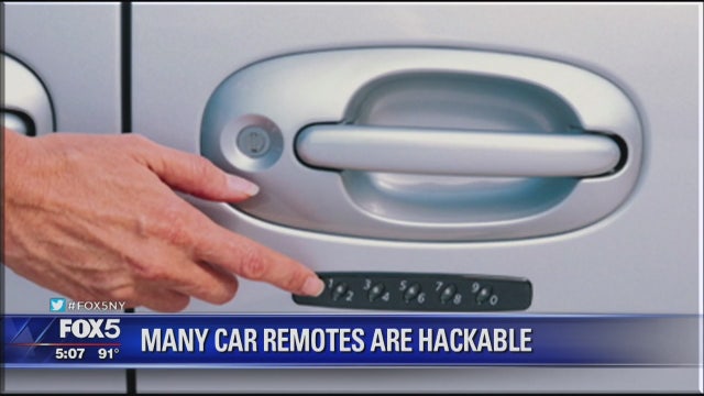 Cars' keyless entry systems could be hacked