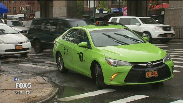 You can hail NYC green cabs with an app