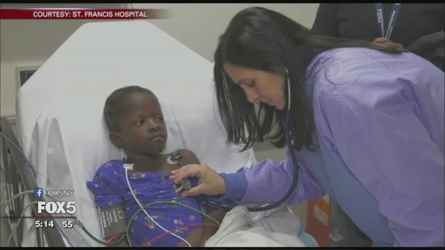 Girl from Haiti gets life-saving surgery on Long Island