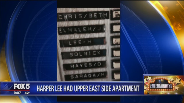 Harper Lee kept a modest apartment in Manhattan