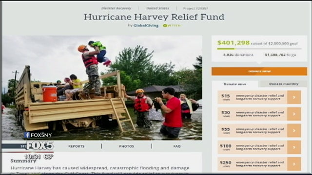 How to make sure a Harvey charity is legitimate