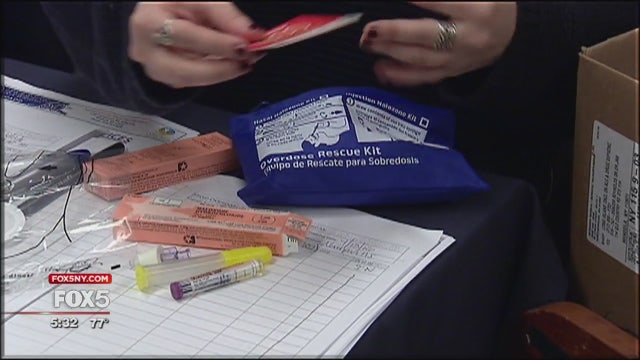 Long Island community learns to use opioid antidote
