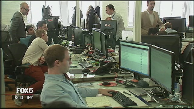 Tech job openings up in NYC