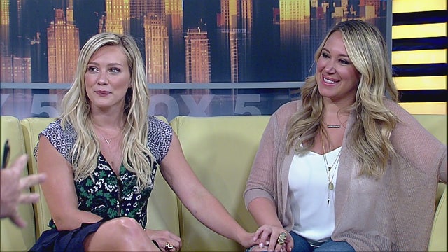 Hillary and Haylie Duff