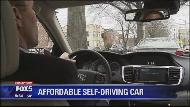 Honda demonstrates Sensing technology