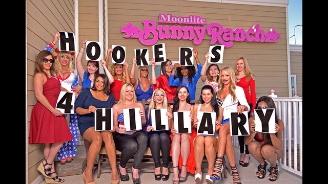 Nevada hookers back Hillary Clinton for president