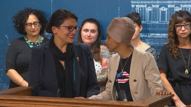 Reps. Omar, Tlaib criticize Israel's democracy and its 'occupation' of Palestine