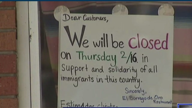 Immigrants to boycott work to protest Trump