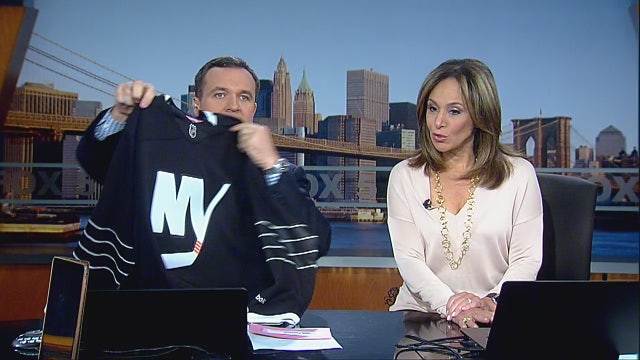 Islanders rotation jersey black and white
