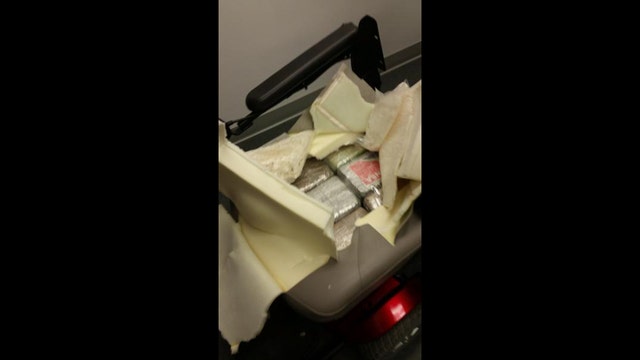 Woman busted with 27 lbs. cocaine in wheelchair