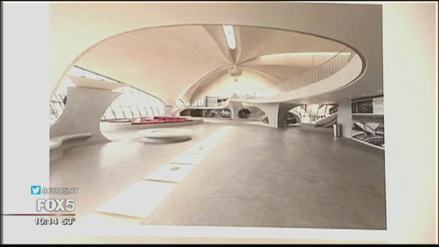 A glimpse at the future TWA Hotel at JFK Airport