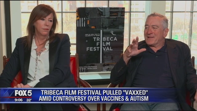 De Niro defends pulling vaccination movie from TriBeCa Film Festival