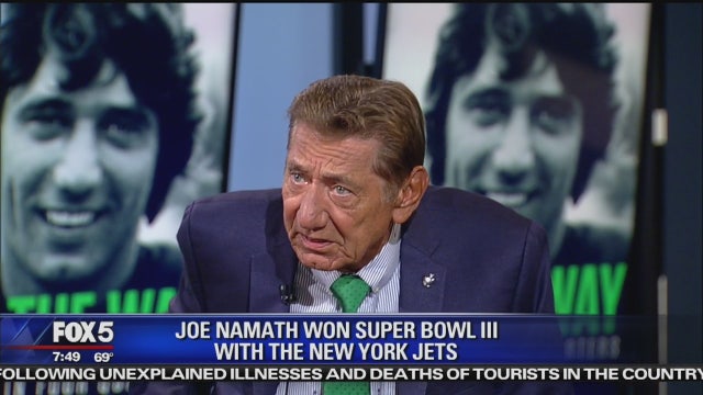 Joe Namath won't tell what happened night before Super Bowl