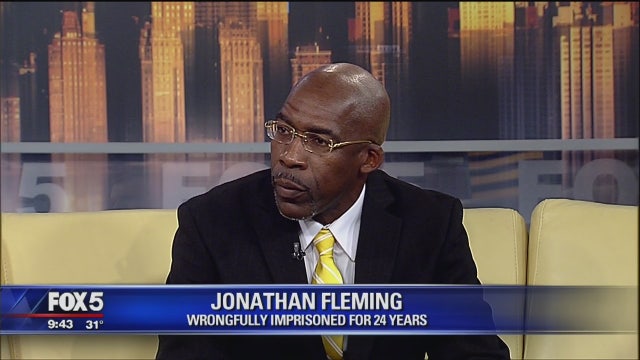 Freed after 24 years for a murder he didn't commit