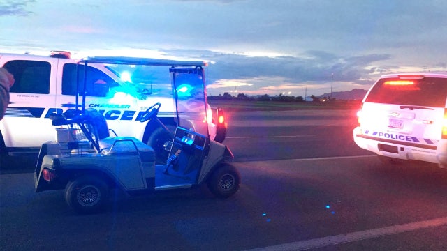 Wrong-way driver in a golf cart spotted on Loop 202 Santan Freeway