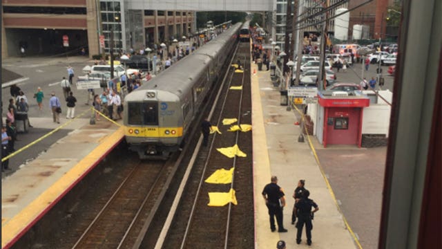 Person struck by LIRR train
